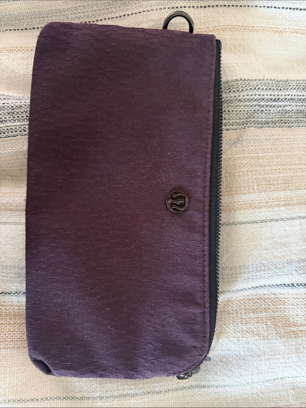 lululemon athletica Plum Zip Wallet